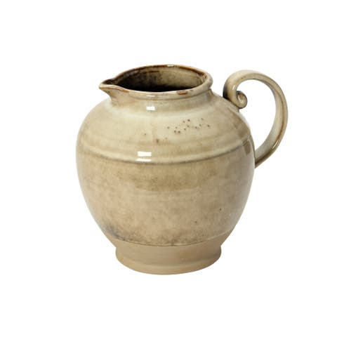 Stoneware Pitcher