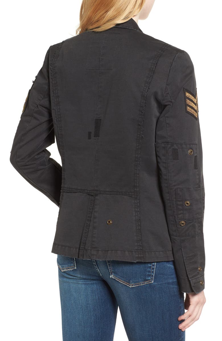 Zadig & Voltaire Virginia Jacket, Alternate, color, 