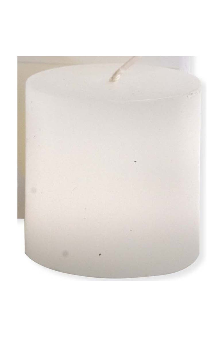 Chapel Basic Unscented Votive Candles Set of 6 Burn 5 Hours, Alternate, color, White
