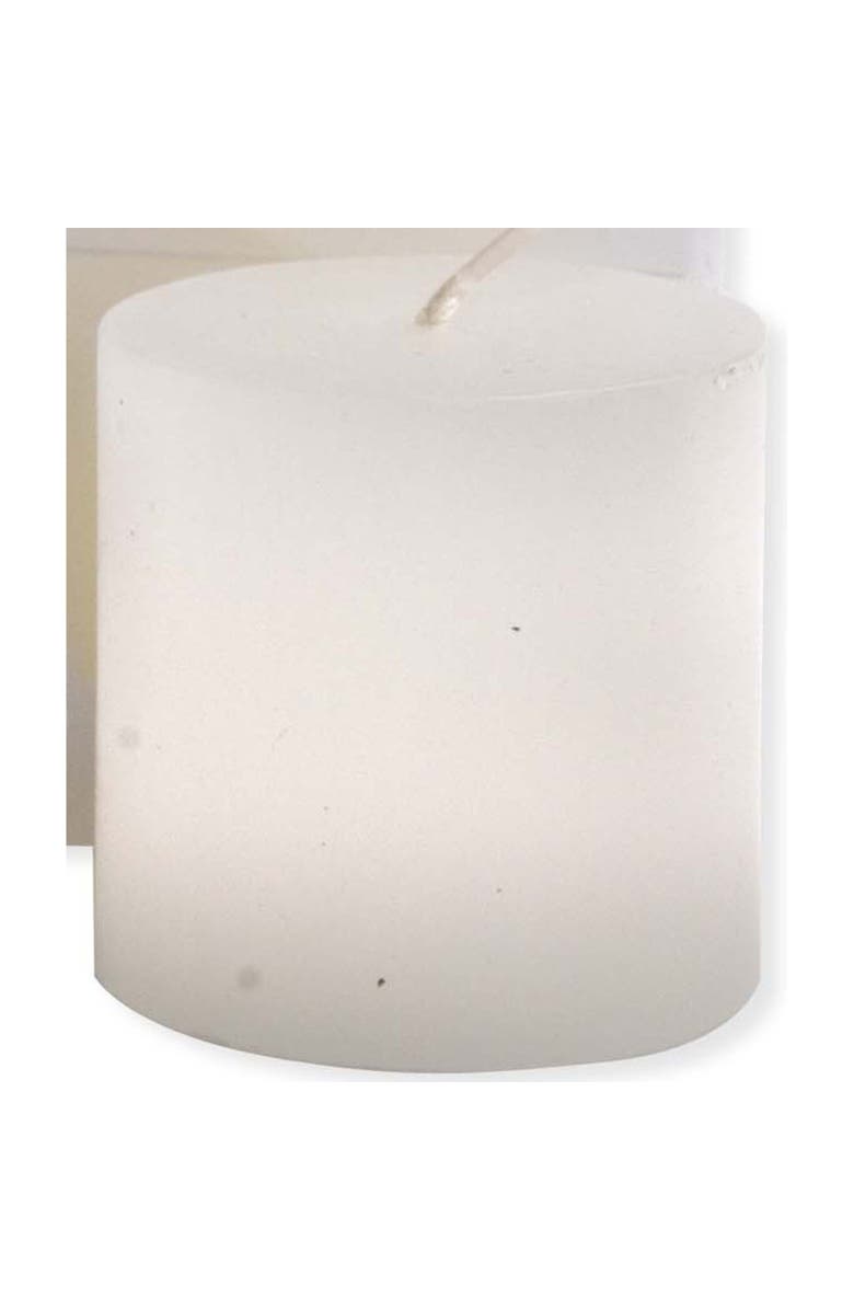 tag Chapel Basic Unscented Votive Candles Set of 6 Burn 5 Hours, Alternate, color, White