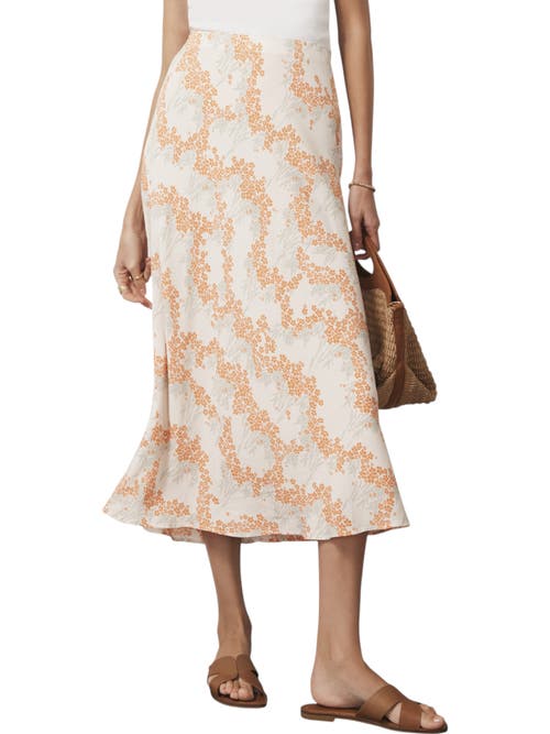MINT VELVET MINT VELVET PRINT MIDI SLIP SKIRT