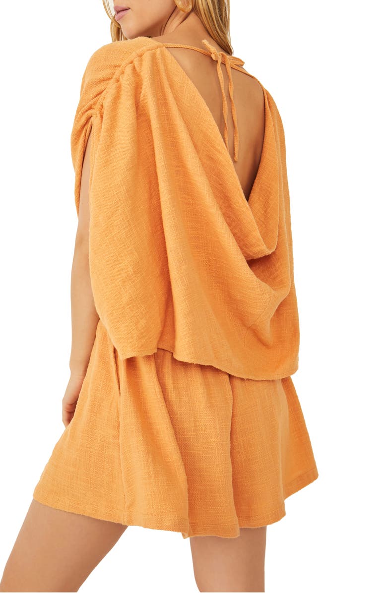 Free People free-est Pietro Tie Back Romper, Alternate, color, 