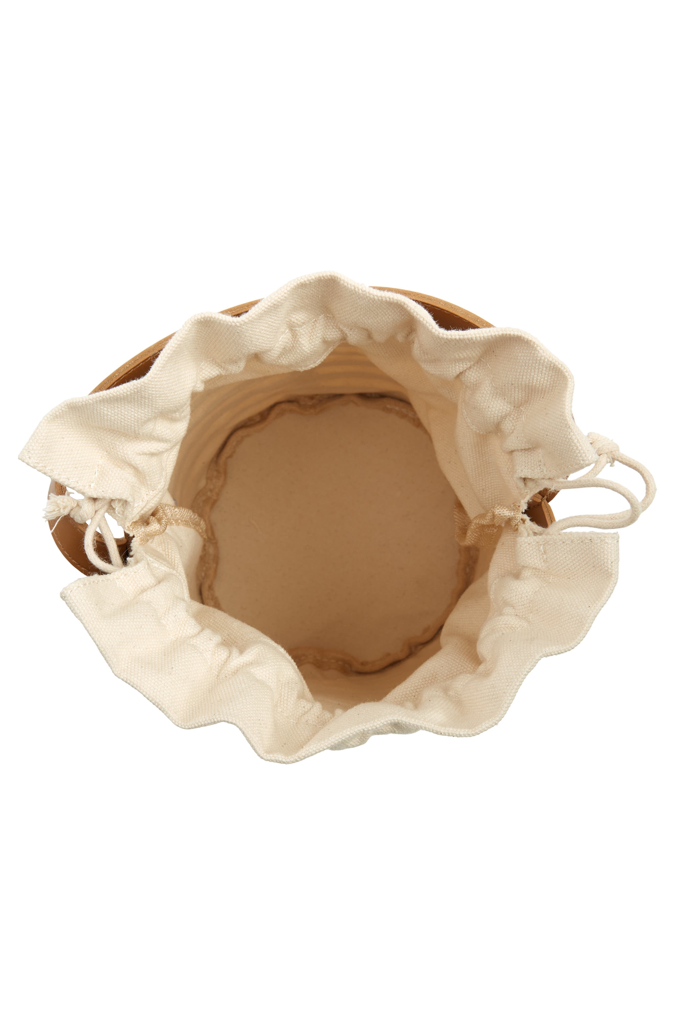 Emperia Cutout Round Bucket Crossbody Bag, Alternate, color, 