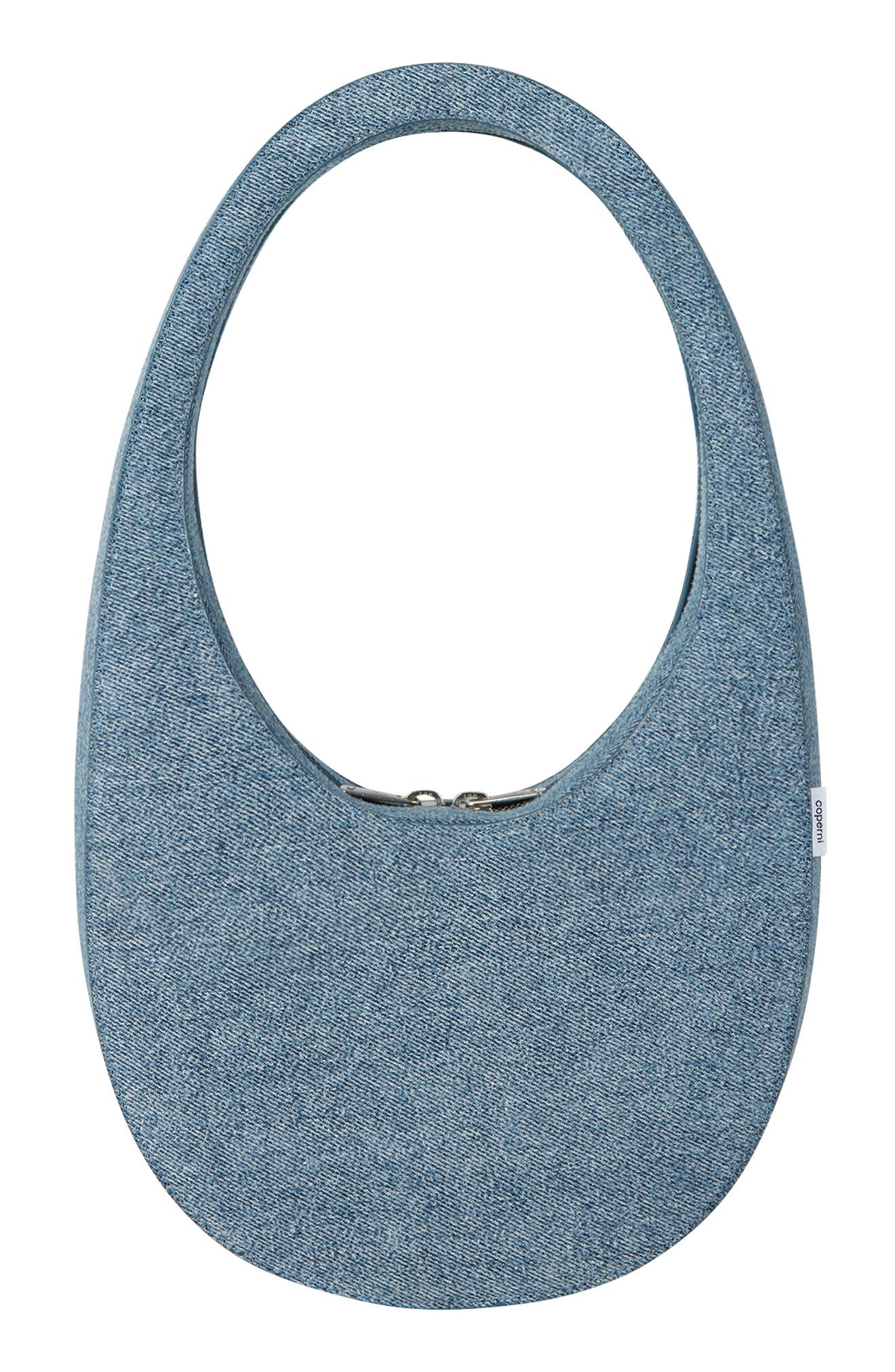 Coperni Swipe Denim Top Handle Bag, Alternate, color, 