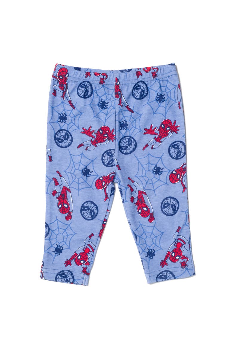 Bodysuit Pants and Hat Set, Alternate, color, Spider Man Oatmeal