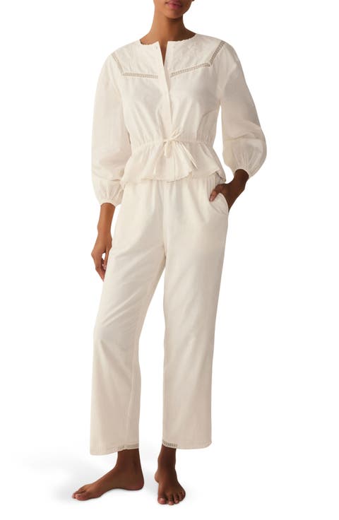 Marguerite Cotton Voile Pajamas