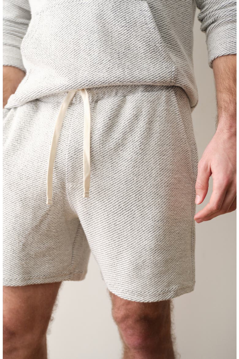 Portola Drawstring Beach Shorts, Alternate, color, WHITE/ NAVY