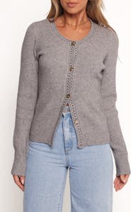 Petal & Pup Quay Openwork Detail Cardigan