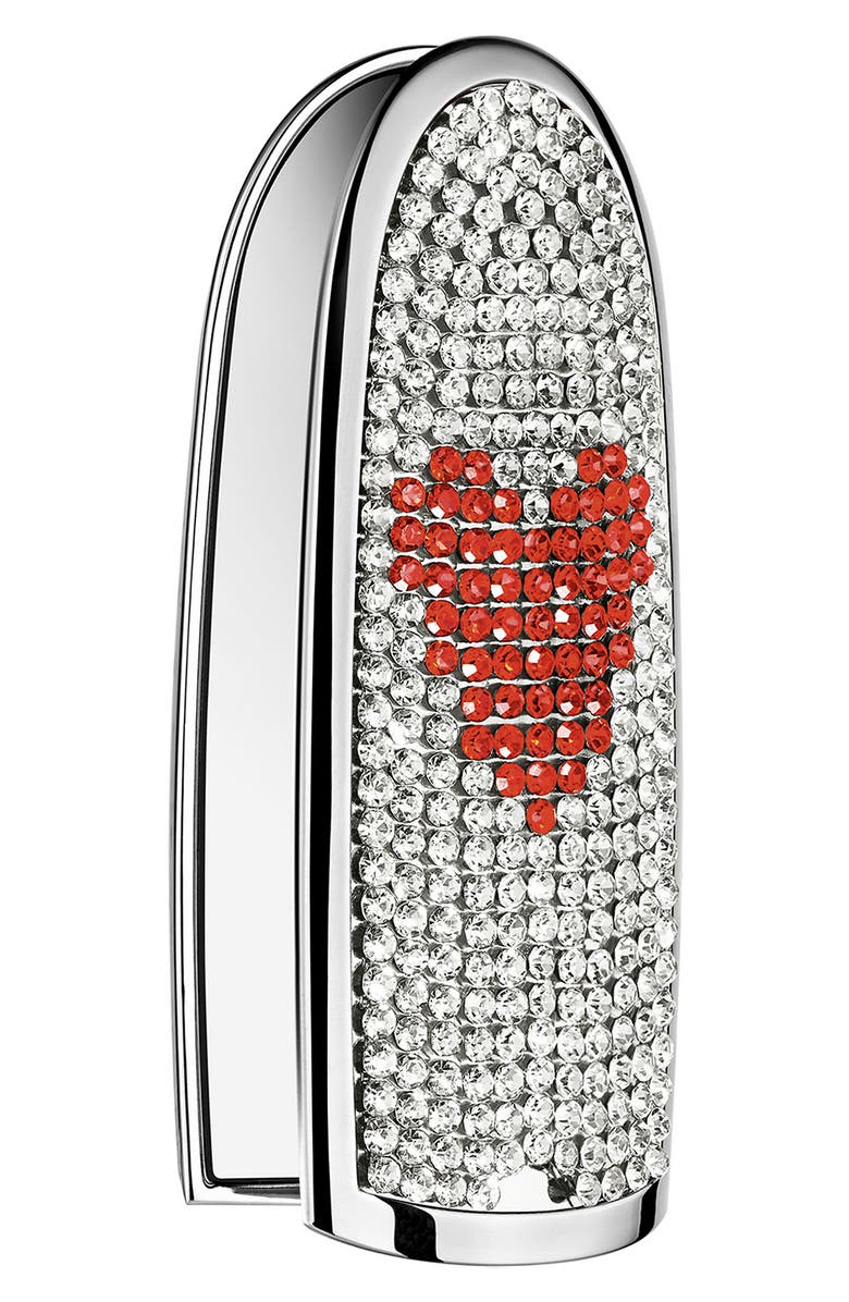 Guerlain Rouge G Stunning Gem Love Customizable Lipstick Case, Main, color, 