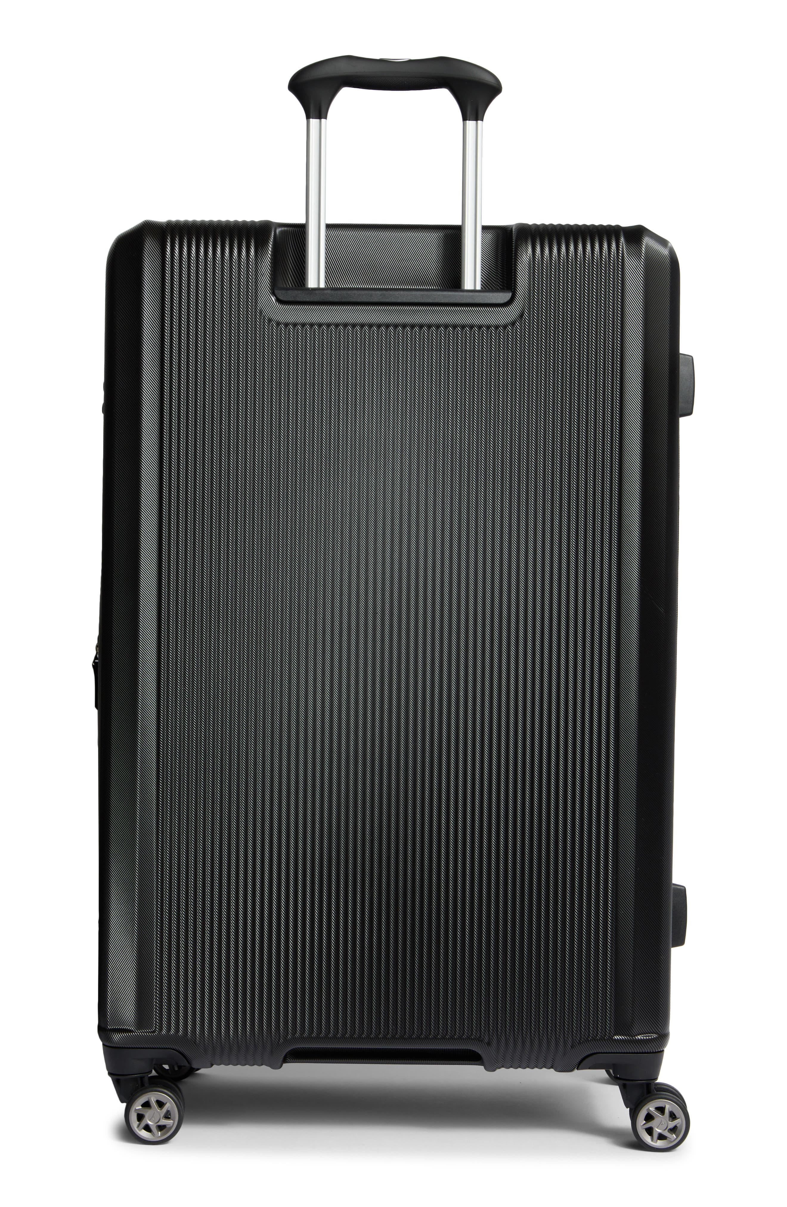 TRAVELPRO WAB 6 Large Check-In Expandable Hardside Spinner Suitcase, Alternate, color, Black