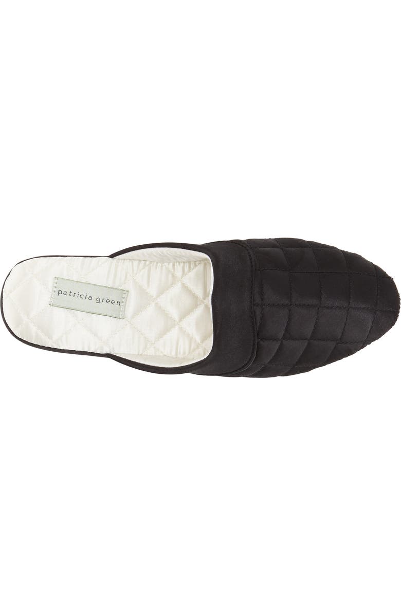 patricia green 'Jackie' Slipper, Alternate, color, Black/ Ivory