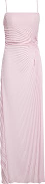 A.L.C. Layla Strapless Pleated Gown