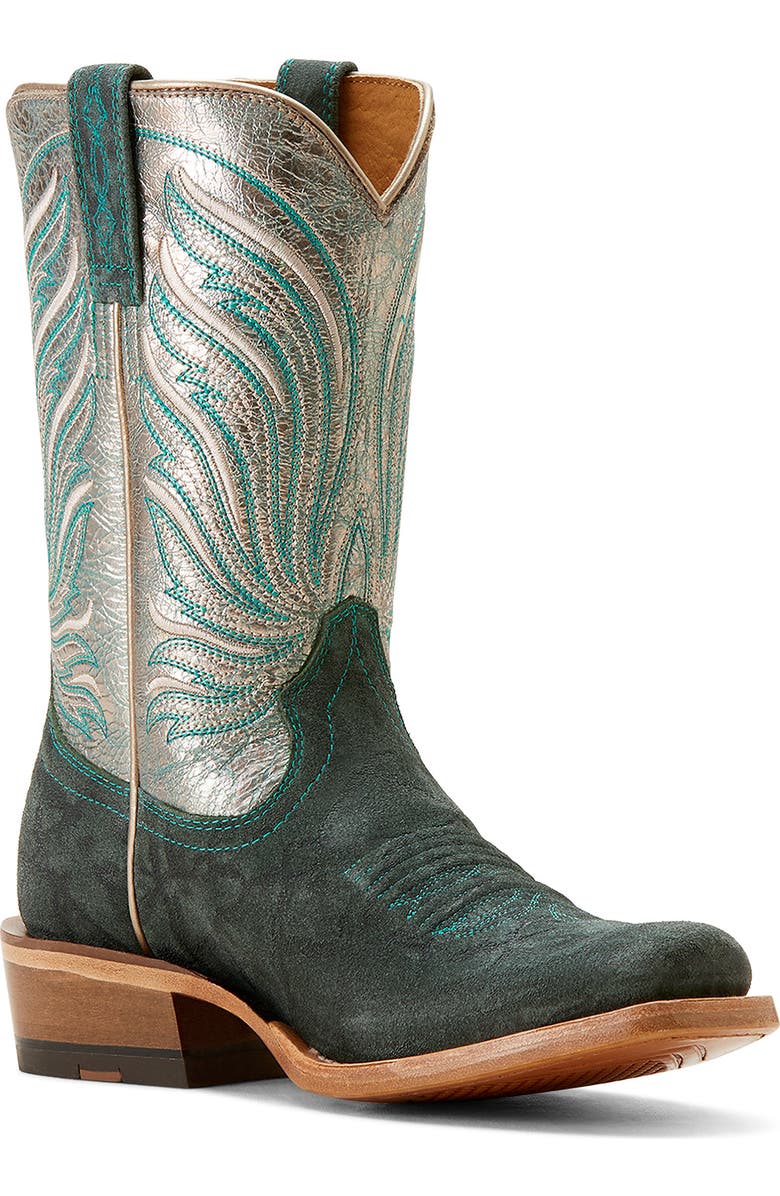 Ariat Futurity Dash Western Boot, Main, color, Mint Elephant Print