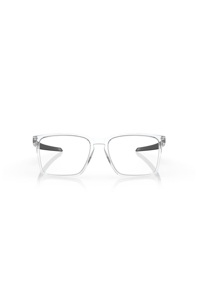 56mm Rectangle optical glasses, Alternate, color, Transparent