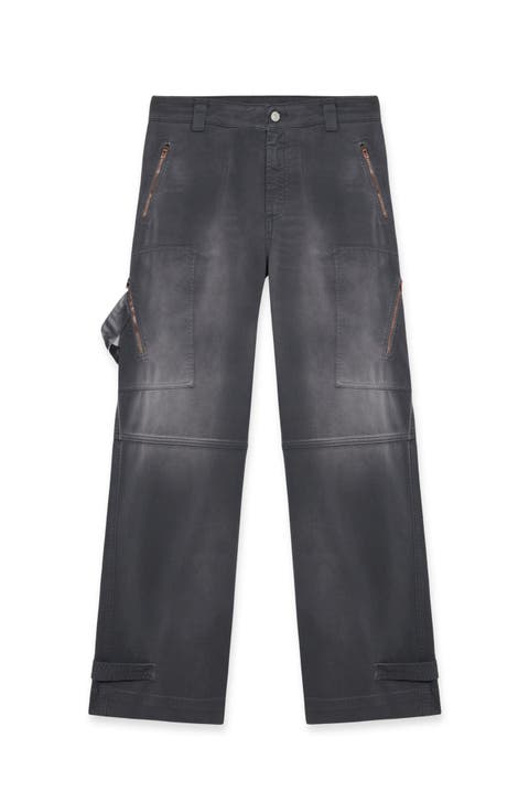 Juniat Cargo Twill Cotton Trousers