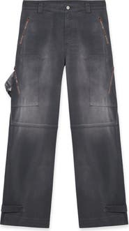 Fortela Juniat Cargo Twill Cotton Trousers