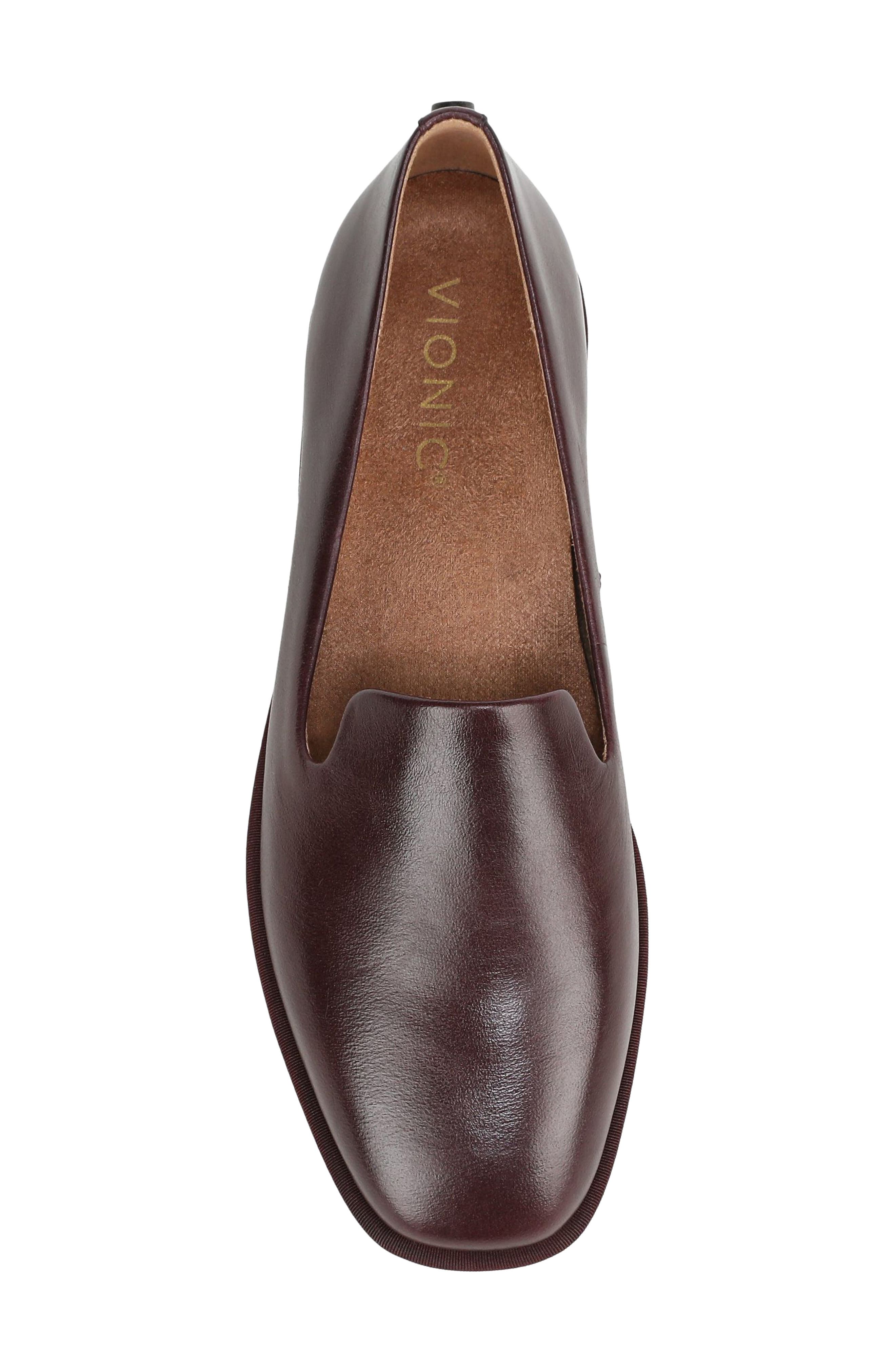 Vionic Willa 2.0 Loafer, Alternate, color, Mulled Wine Leather