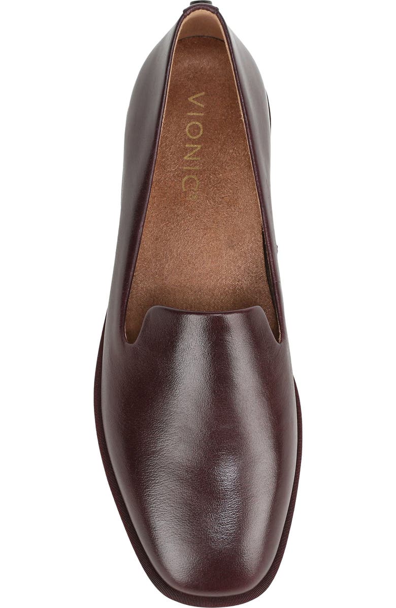 Vionic Willa 2.0 Loafer, Alternate, color, Mulled Wine Leather