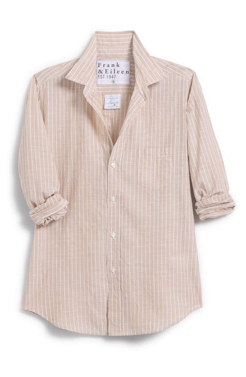 Barry Stripe Tailored Button-Up Shirt