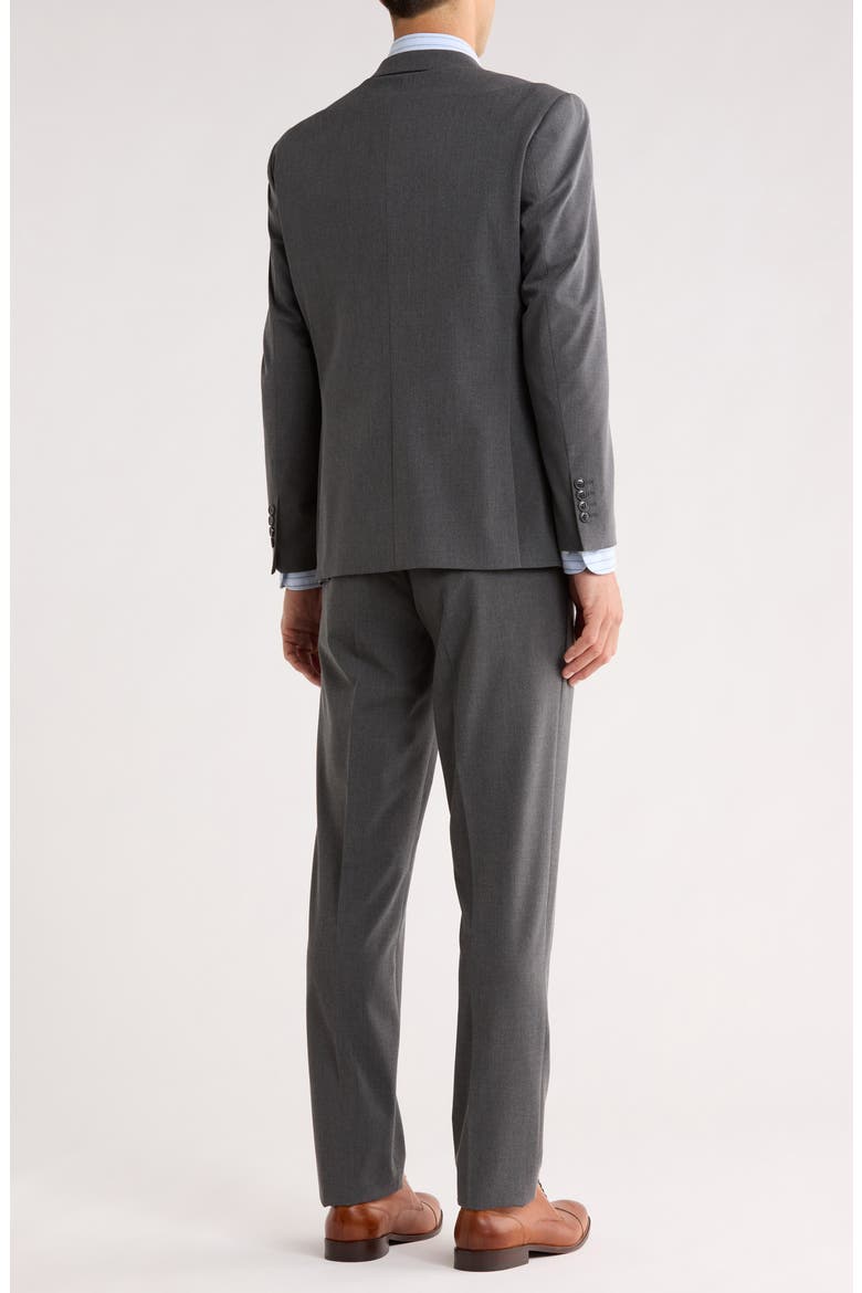 Slim Fit Four-Way Stretch Suit, Alternate, color, DARK GREY
