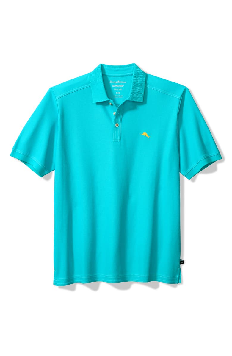 Tommy Bahama Emfielder 2.0 IslandZone<sup>®</sup> Performance Polo, Alternate, color, Pool Party Blue