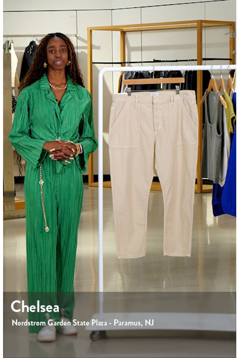 Leah Sateen Cargo Pants video