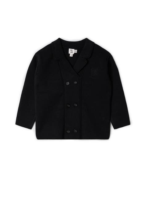 Double Breasted Knit Blazer (Toddler, Little Kid & Big Kid)