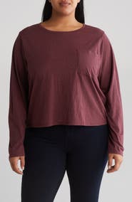 Threads 4 Thought Long Sleeve Patch Pocket T-Shirt