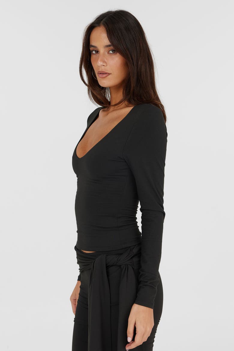 Eveline Top, Alternate, color, Black
