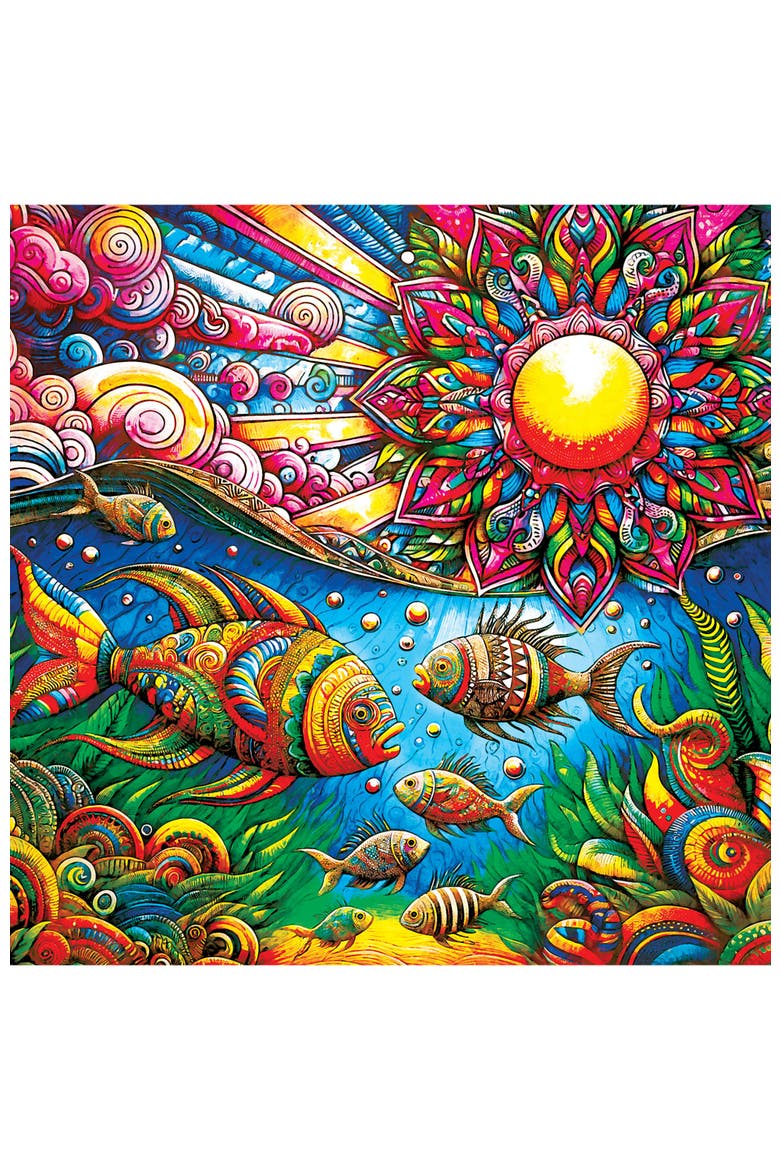 Under The Sea 1000 Piece Jigsaw Puzzle, Alternate, color, Multicolor