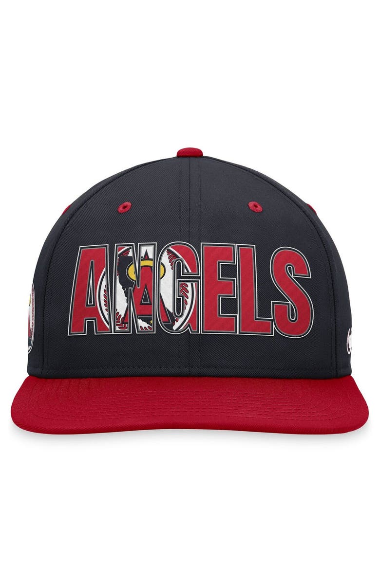 Nike Men's Nike Navy California Angels Cooperstown Collection Pro Snapback Hat, Alternate, color, Navy