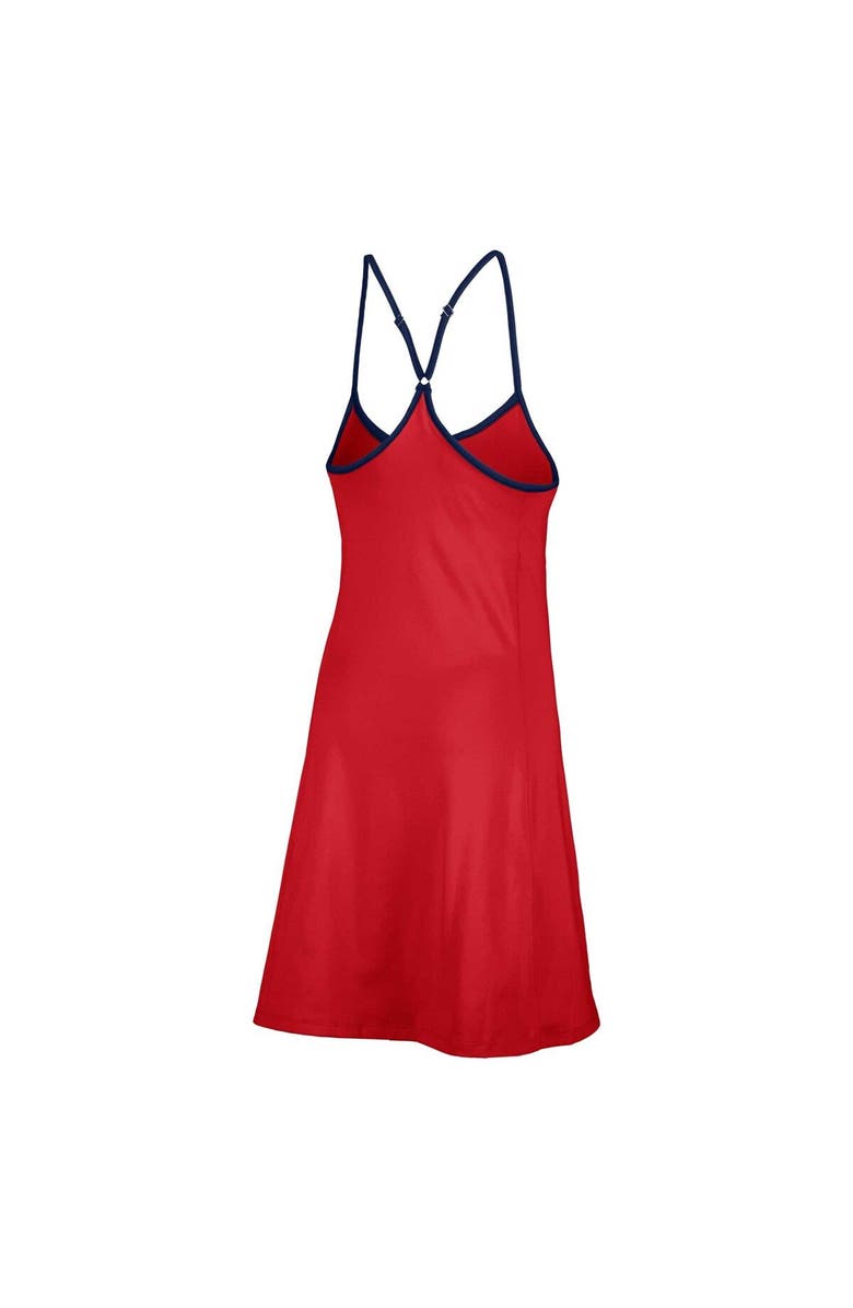 LUSSO Women's Lusso  Red St. Louis Cardinals Nakita Strappy Scoop Neck Dress, Alternate, color, Red