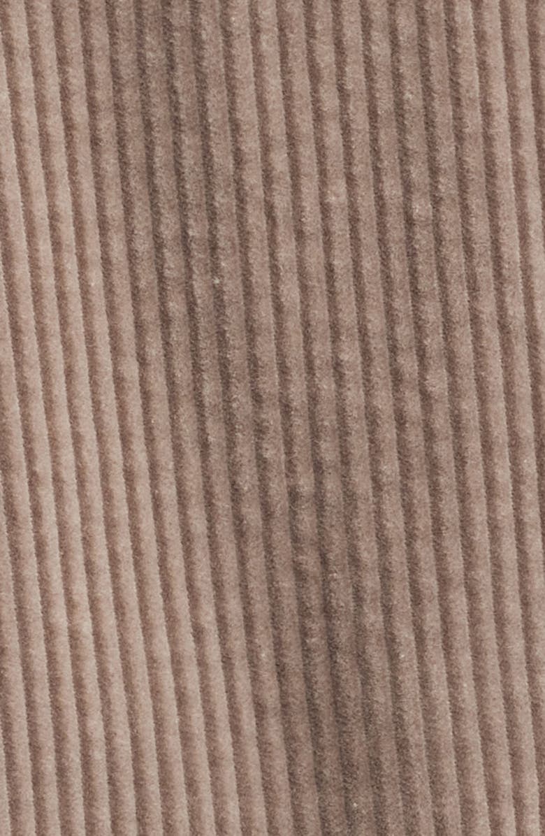 Eileen Fisher Classic Collar Corduroy Jacket, Alternate, color, Taupe