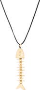 EYE CANDY LOS ANGELES Sea Bone Pendant Necklace