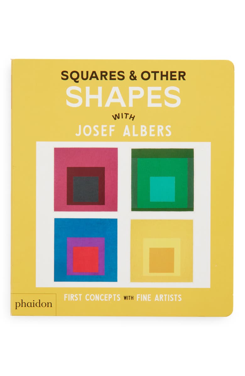 Phaidon Press 'Squares & Other Shapes' Book, Main, color, Yellow Multi