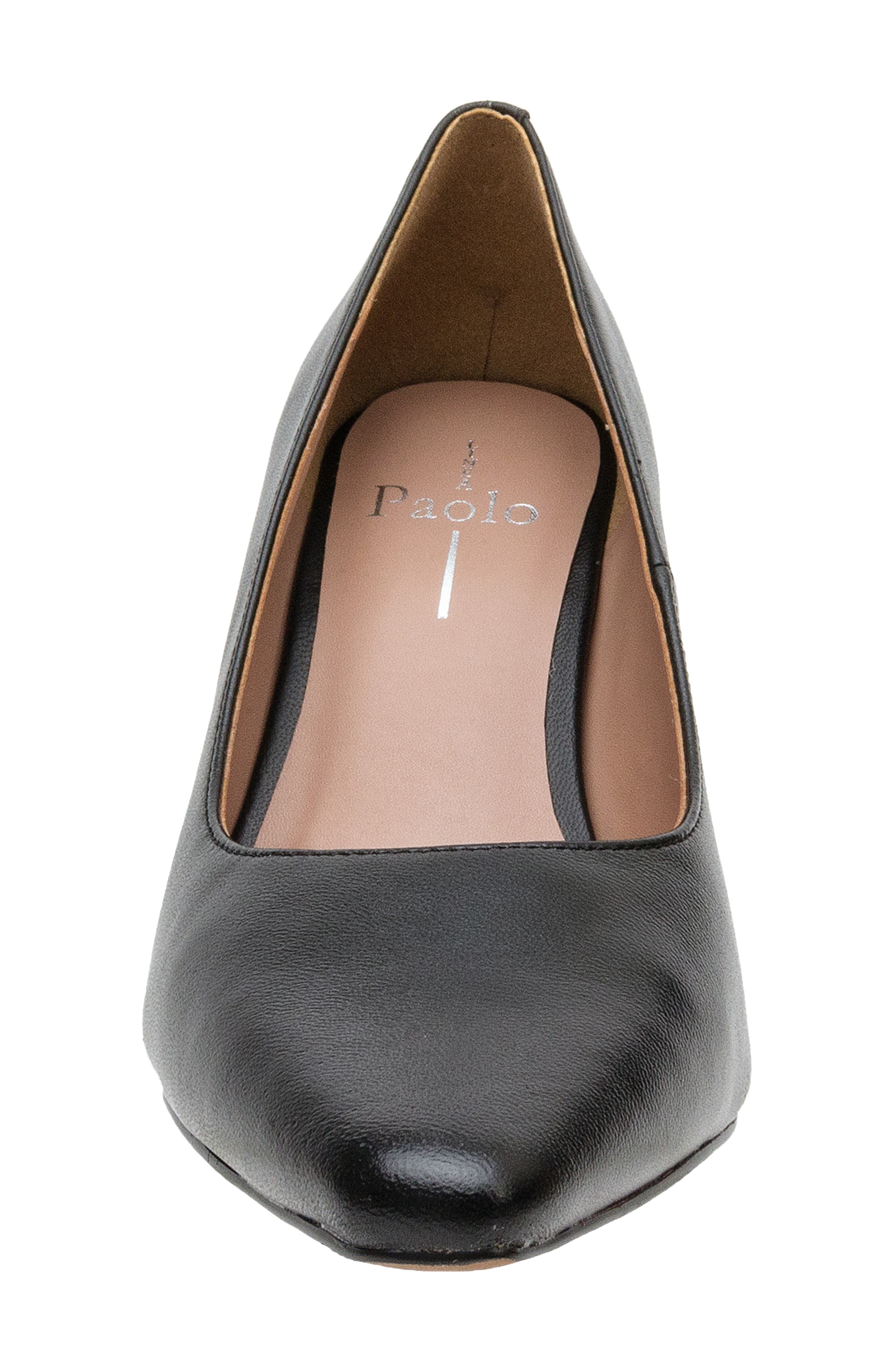 Linea Paolo Polina Pump, Alternate, color, Black Nappa