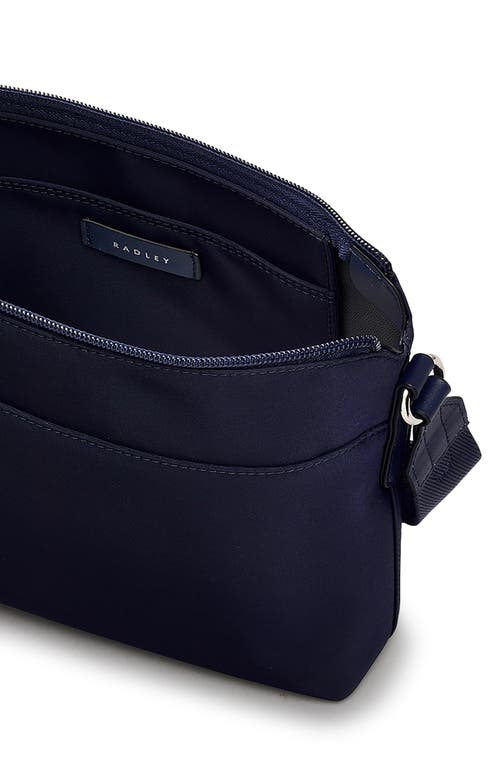 Shop Radley London Filey Avenue Recycled Polyester Crossbody Bag In Ink