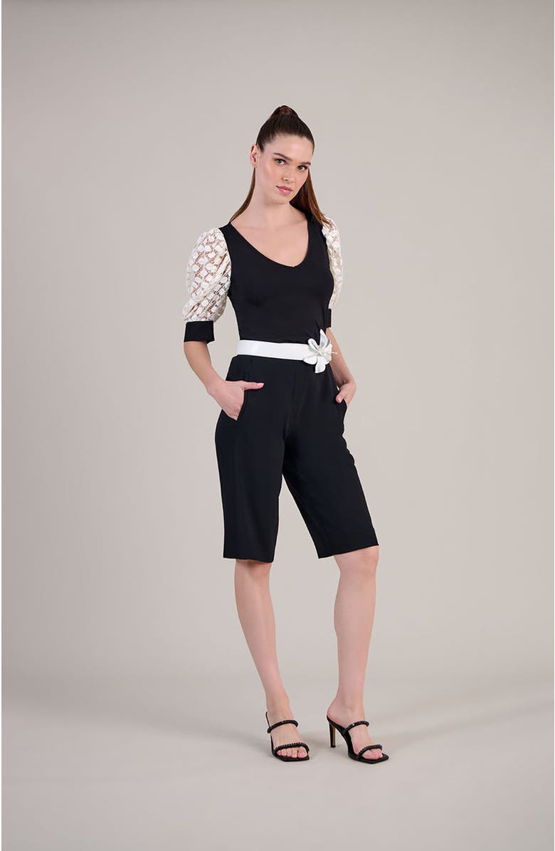 Anne Fontaine Brook T-Shirt, Alternate, color, Black