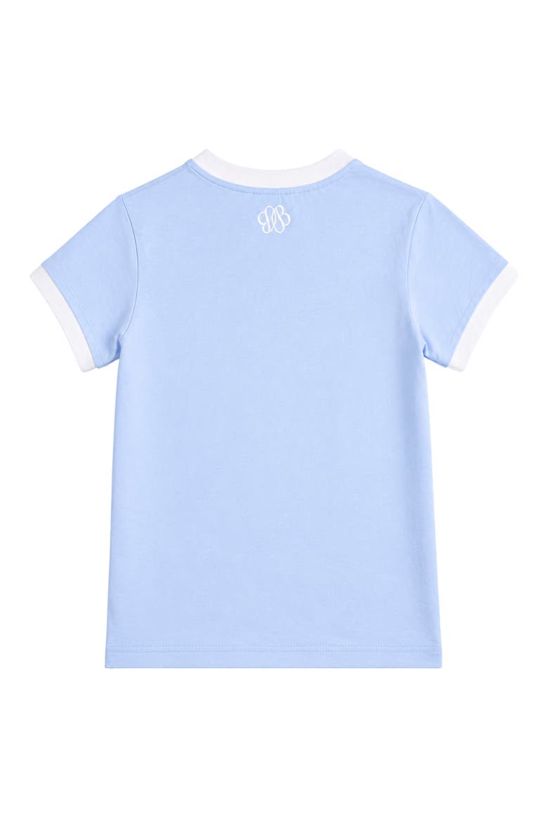 Pre-K Crewneck T-Shirt, Alternate, color, Blue/Green/Red/White