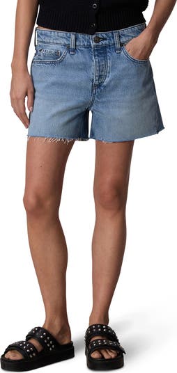 rag bone Dre Low Rise Cutoff Denim Shorts Nordstrom