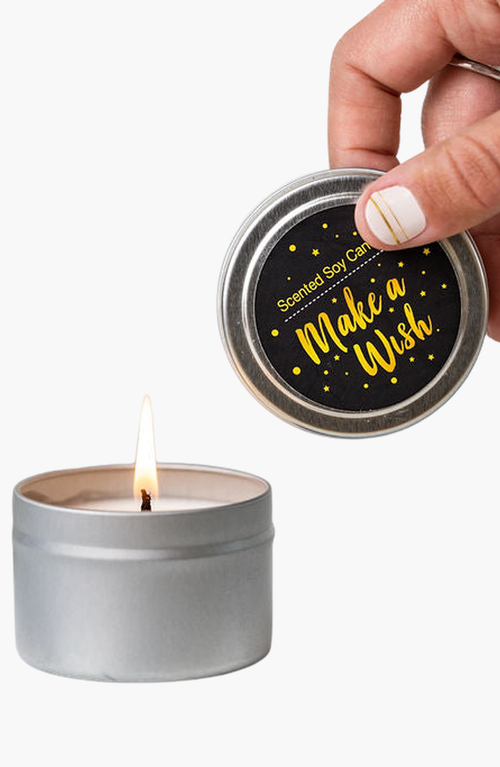 Lizush Tin Soy Candle In Assorted