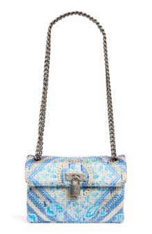 Kurt Geiger London Mini Brixton Fabric Crossbody Bag
