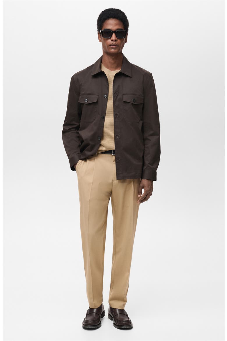 Slim Fit Pants, Alternate, color, MEDIUM BROWN
