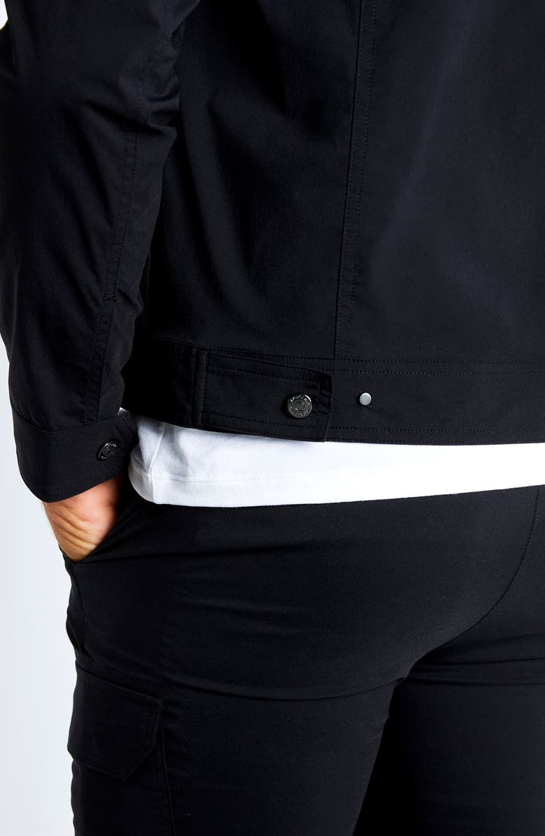 Anatomie Daniel Denim-Style Jacket, Alternate, color, Black