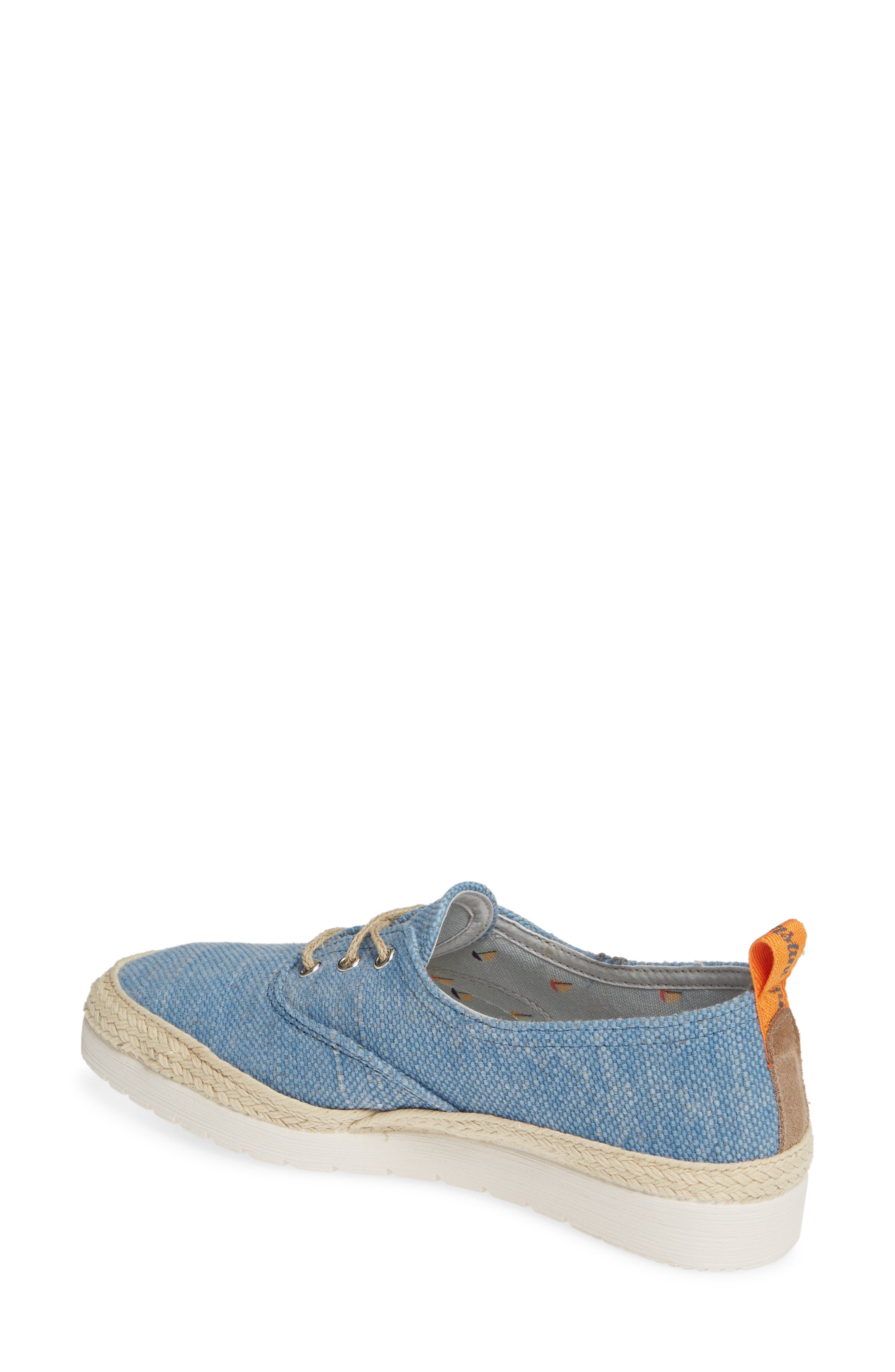 Bego Espadrille Sneaker, Alternate, color, BLUE CANVAS