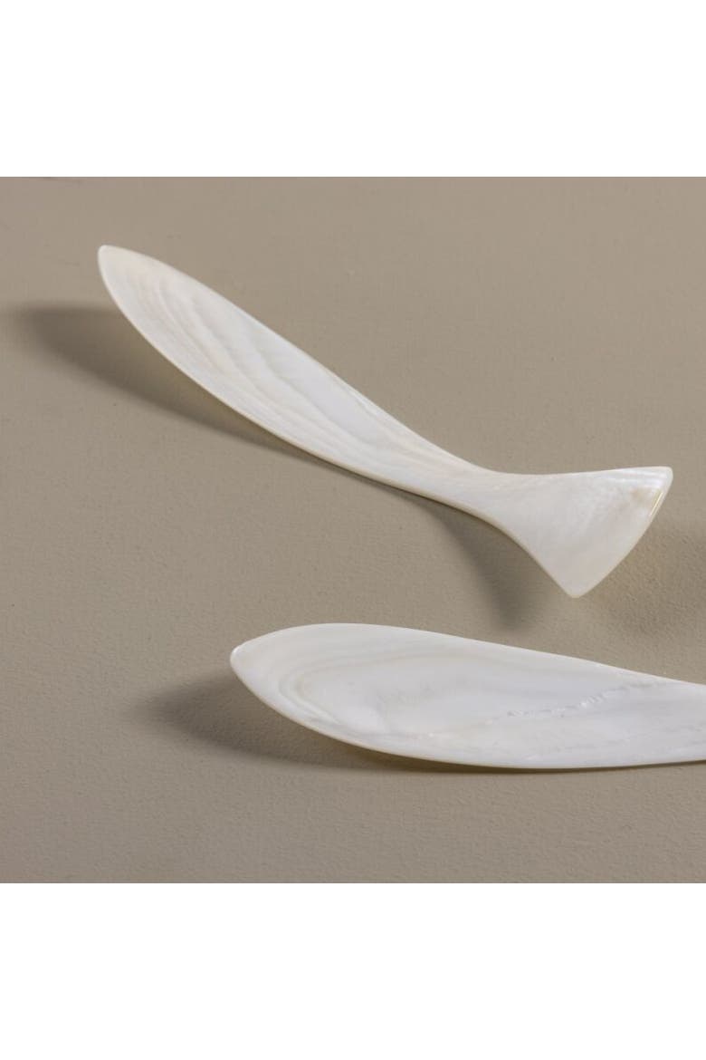 Minnow Shell Spreaders - Set of 4, Alternate, color, Pearl