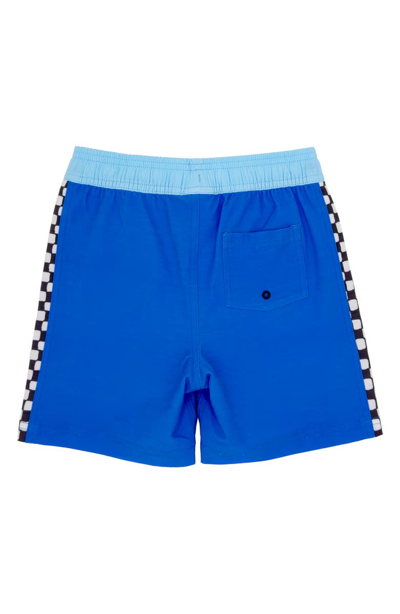 Feather 4 Arrow Kids' Check Mate Volley Swim Trunks, Alternate, color, 