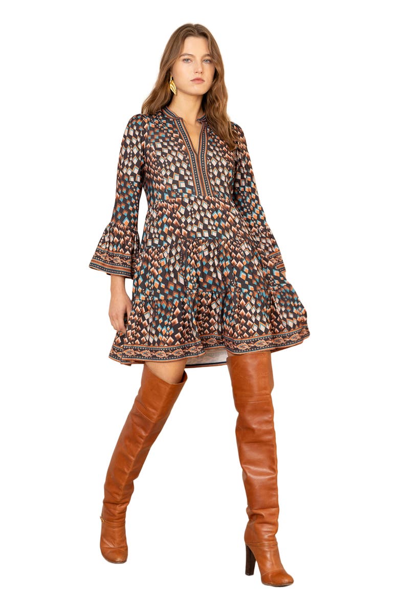 Hale Bob Annika Jersey Dress, Alternate, color, 