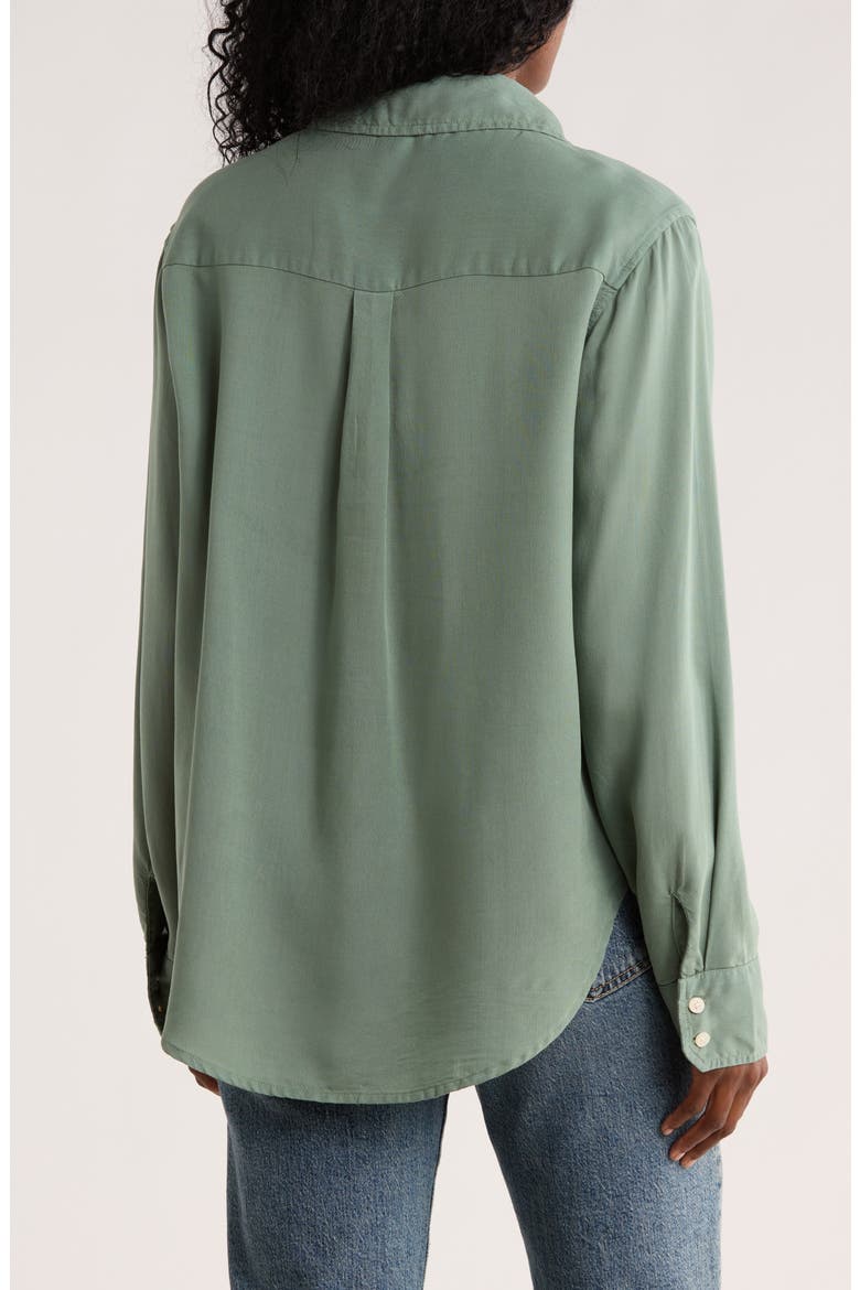 Utility Button-Up Shirt, Alternate, color, LAUREL WREATH