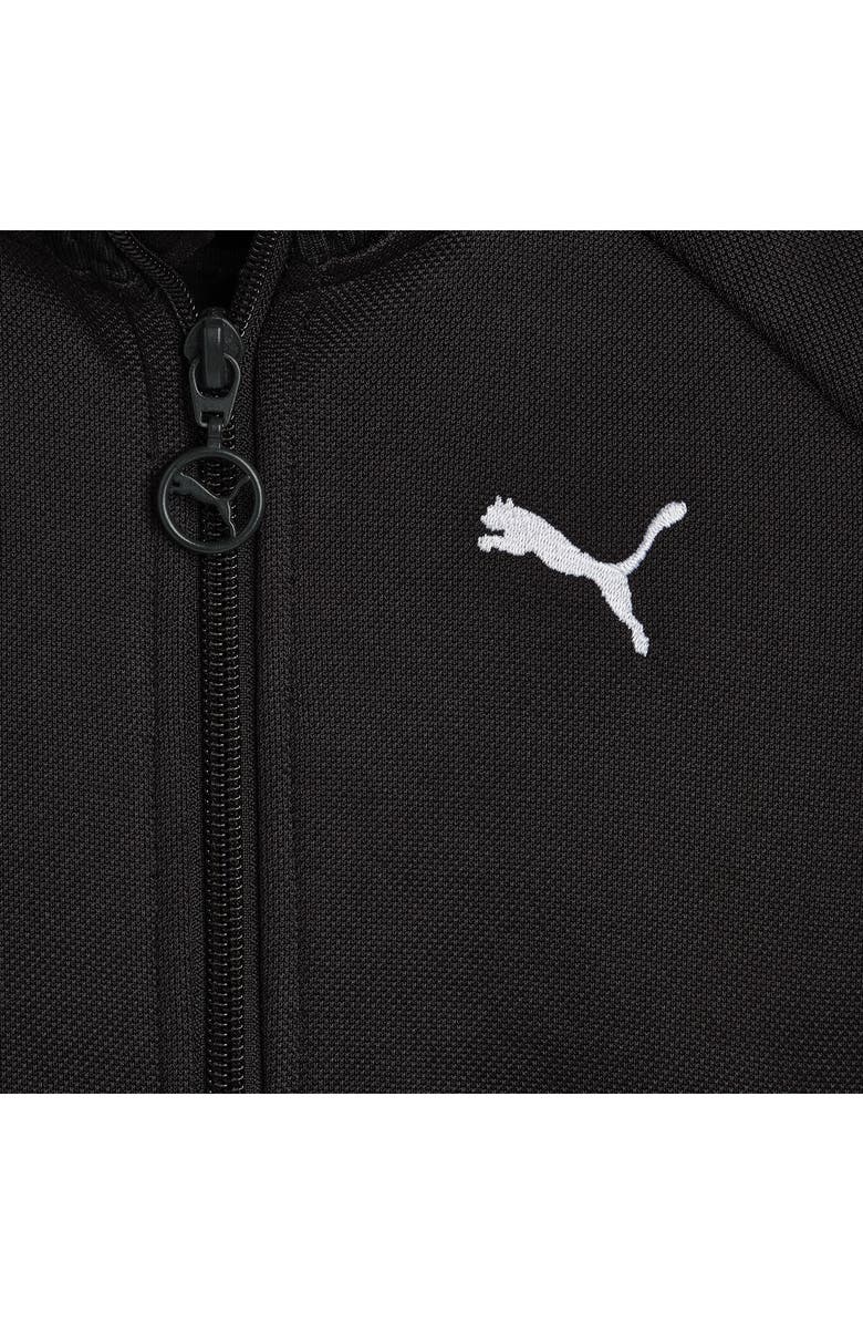 PUMA Kids' T7 Foundations Piqué Track Jacket, Alternate, color, Black